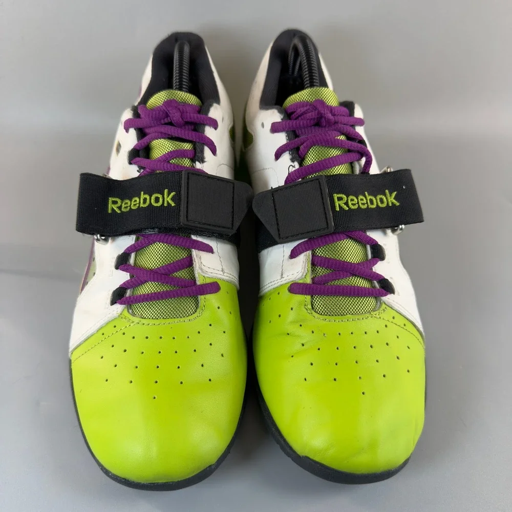 Reebok Crossfit U Form Womens 11 Weightlifting Shoe Lace Strap Training Sneakers